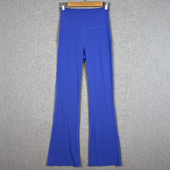 Lululemon Wild Indigo Groove Super High Rise Flared Pant Nulu Size 6 - Picture 2 of 9